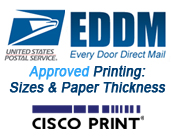 Every Door Direct Mail (EDDM) 100lb Cover Weight